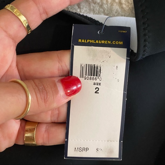 RALPH LAUREN TWO TONE DRESS - Picture 5 of 13